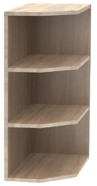 Befejező felsőszekrény, tölgy sonoma, univerzális, NOVA PLUS NOPL-003-OH