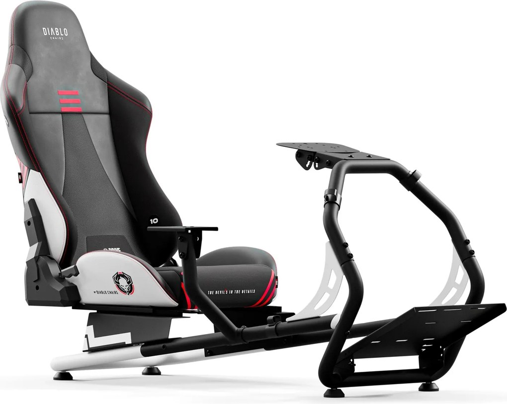Sim racing versenyülés kormánytartóval: Diablo X-Drive