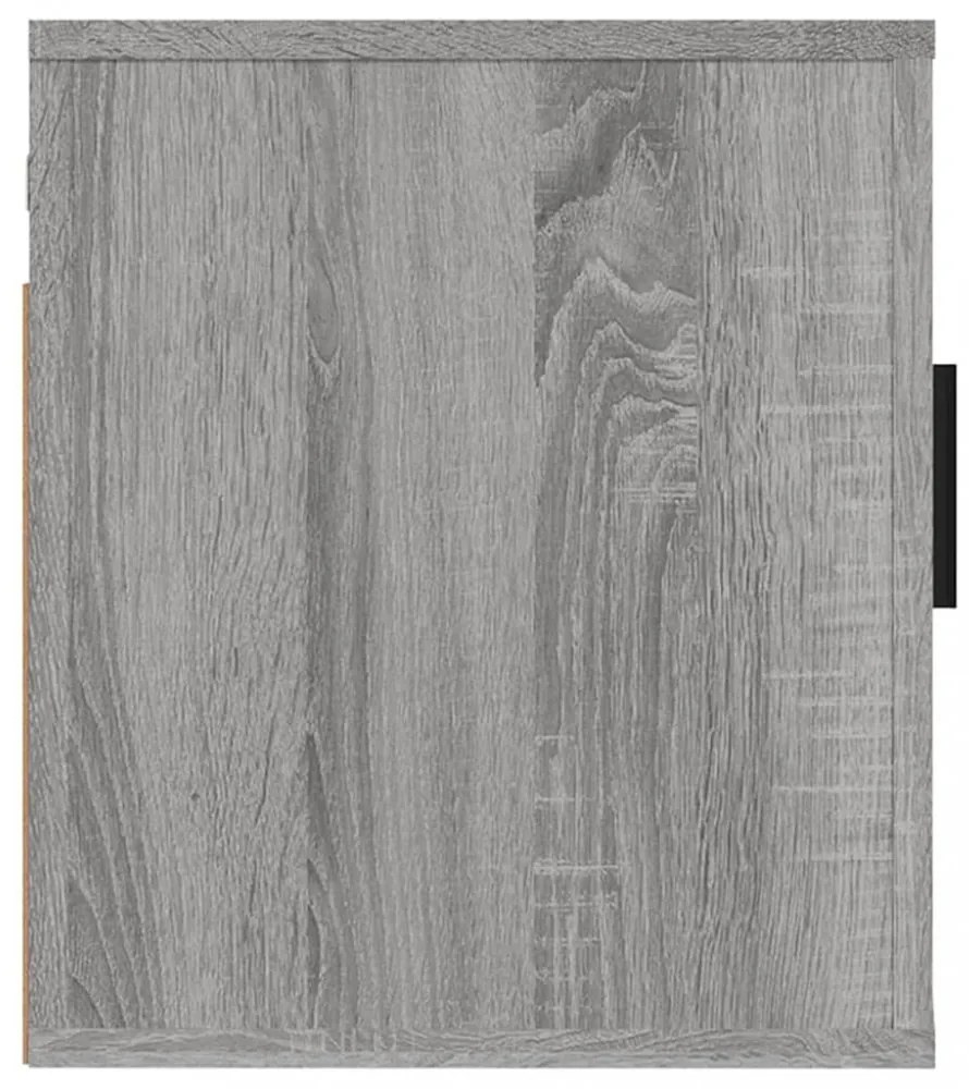 2 db szürke sonoma falra szerelhető TV-szekrény 40x34,5x40 cm