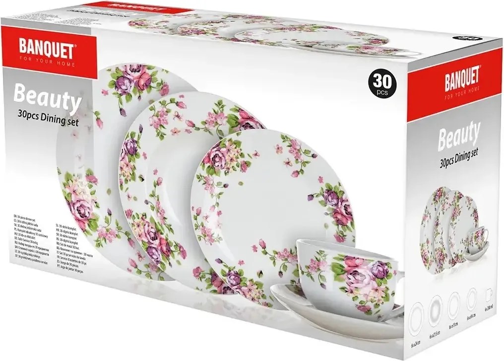 Banquet Beauty 30 db-os étkészlet