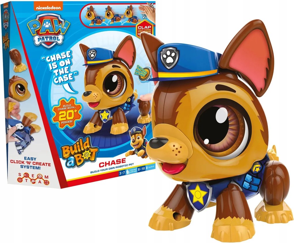Goliath, Build a Bot, Paw Patrol, Chase, építs botot
