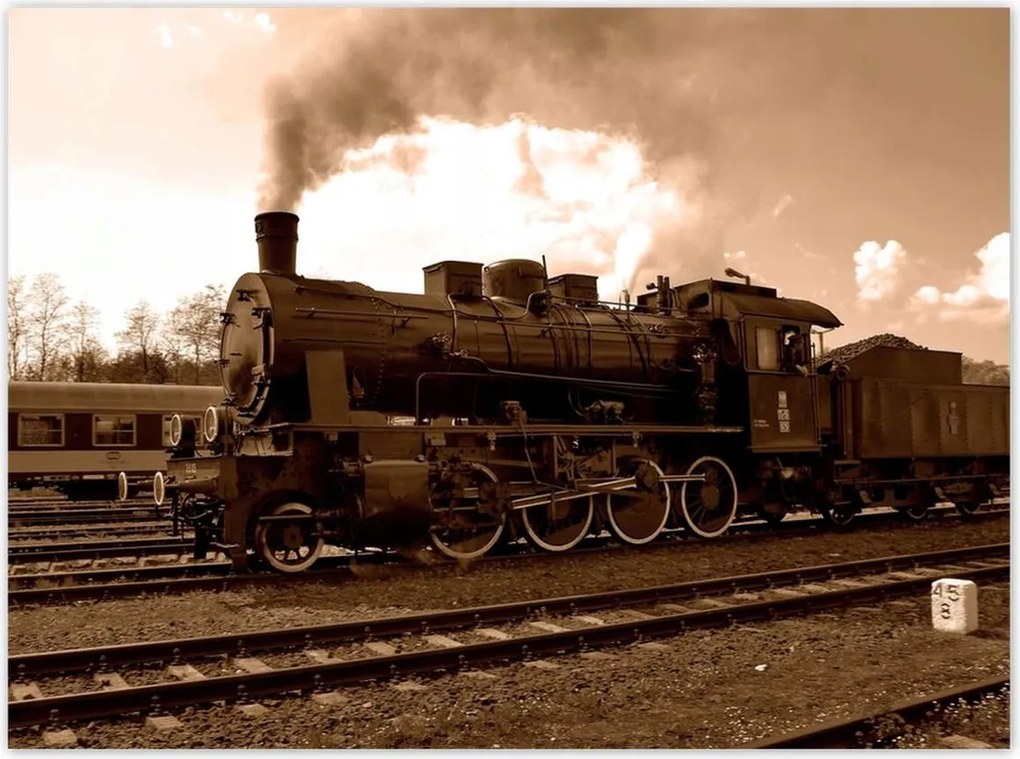 Poszterek 135x100 Mozdony TR565 Wolsztyn