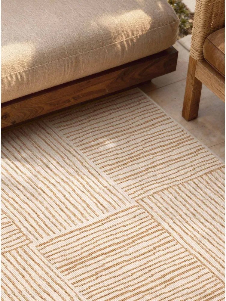 Krémszínű-natúr színű kültéri-beltéri szőnyeg 160x230 cm Haringey Nightingale – Ted Baker