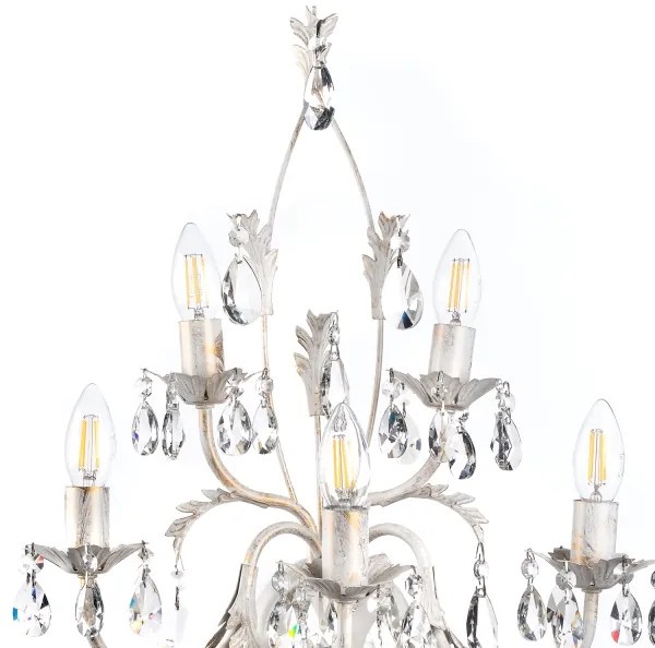 ONLI - Fali lámpa TERESA 5xE14/6W/230V fehér