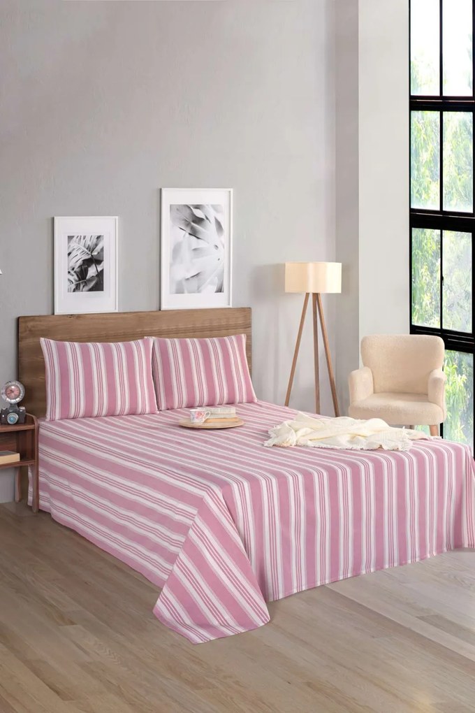 Soft ágyneműgarnitúra, bordó, 220×240 cm