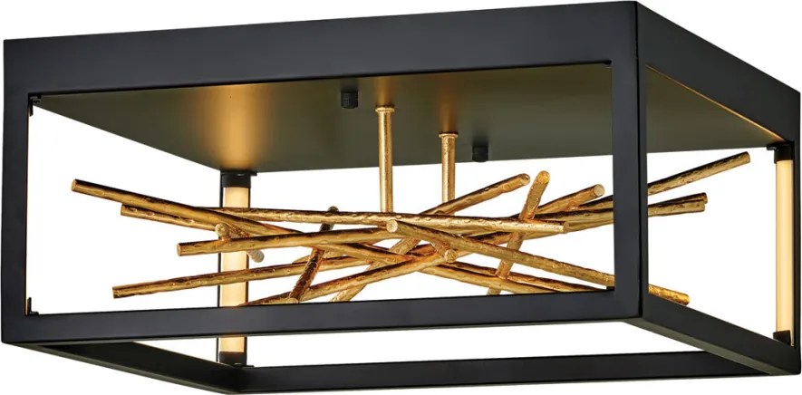 Quintiesse STYX QN-STYX-LED-F-BG Süllyesztett mennyezeti lámpa 8W/LED Tape 3000k