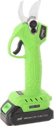 Vezeték nélküli metszőolló 2 akkumulátorral és töltővel