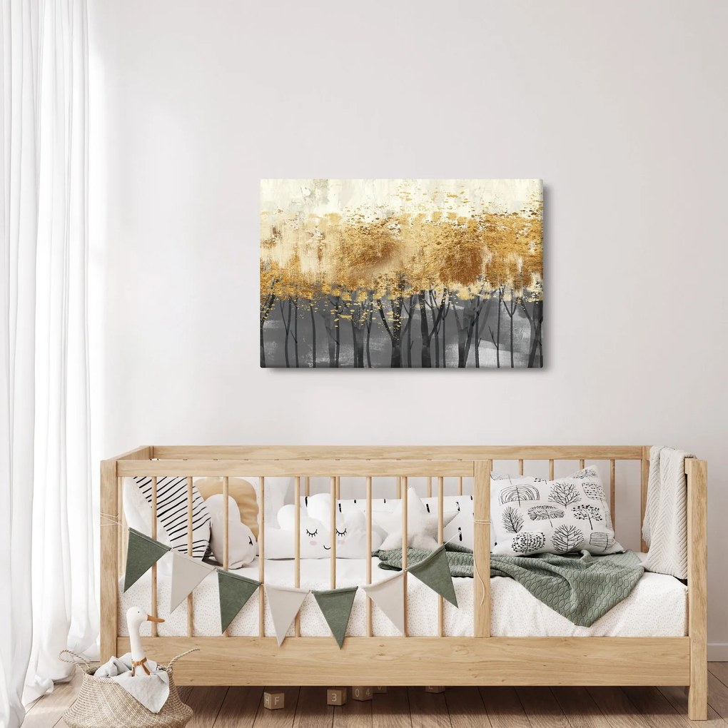 Kép - Arany fák (90x60 cm)