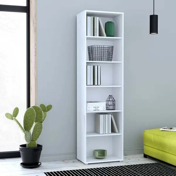 URAN fehér könyvespolc