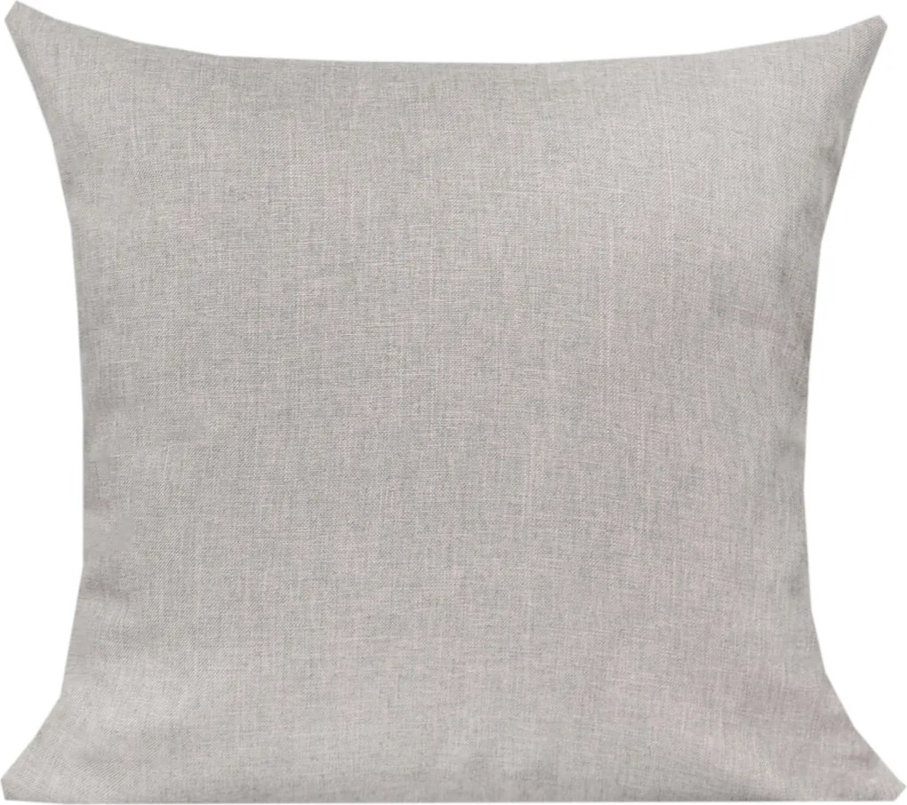 Panama dekoratív párnahuzatok 40x40 cm Bézs, cipzáros