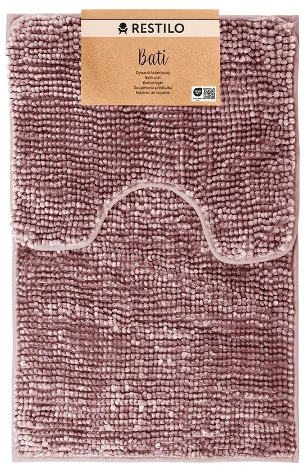 Bati 2 db-os lila fürdőszobai kilépő szett - AmeliaHome