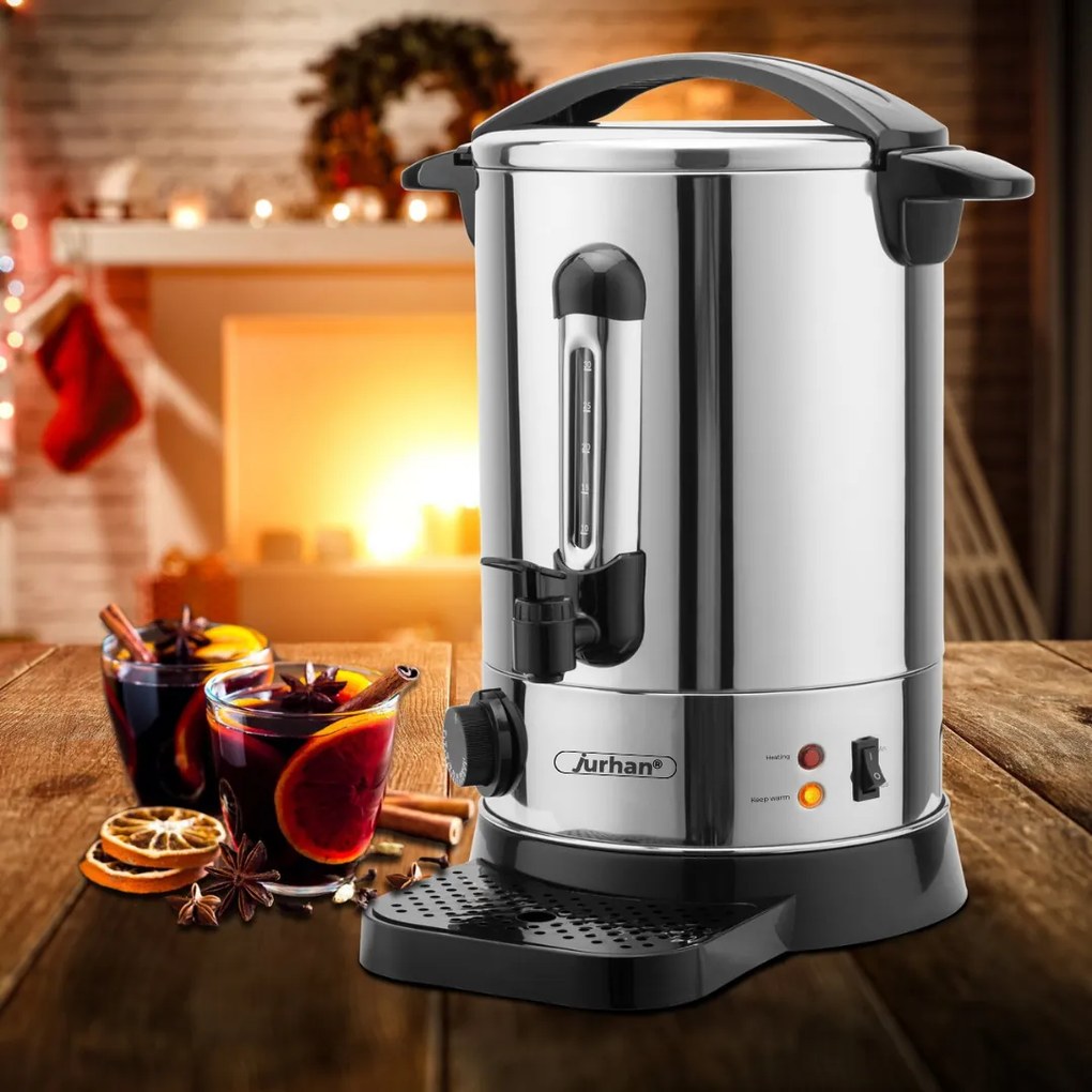COZY borfőző/tea, 6,8l, ezüst Jurhan