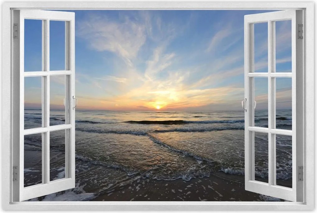 Poszterek 60x40 Naplemente a tengerparton