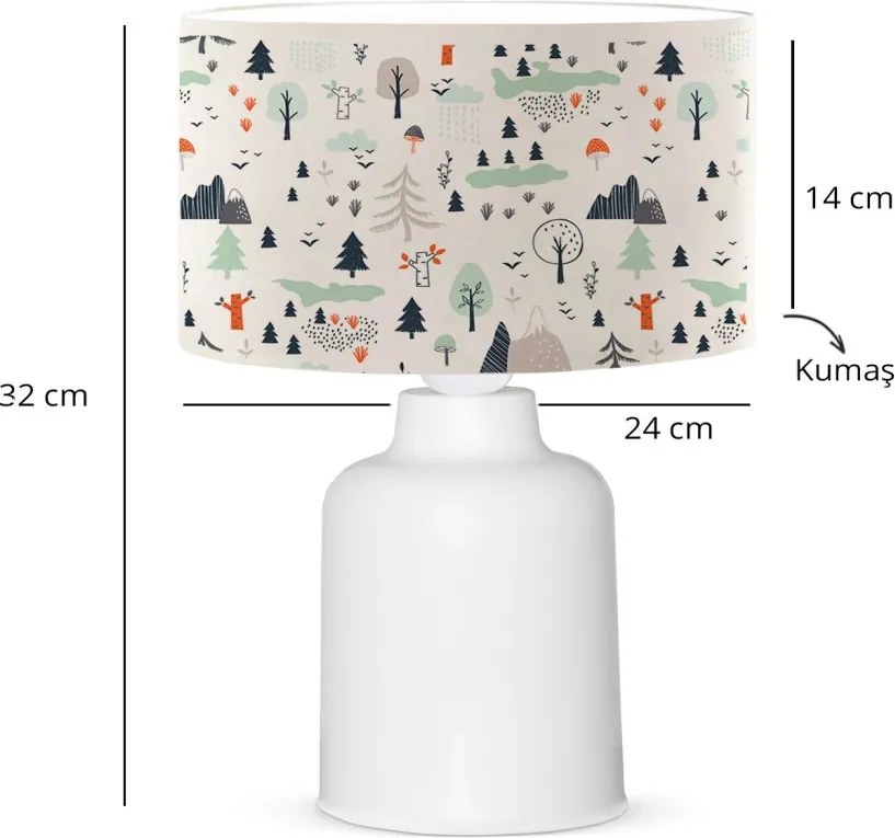 Éjjeli lámpa, Ø24 cm – AYD-3505