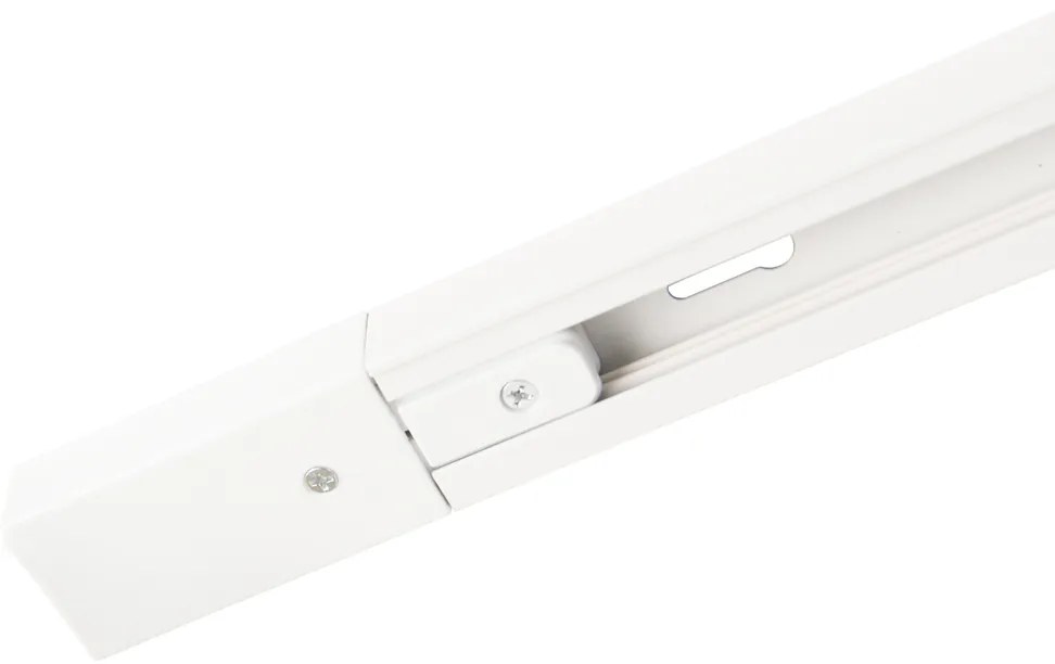 Modern sínrendszer 6 fehér spotlámpával, 1 fázisú, 200 cm - Iconic Jeana