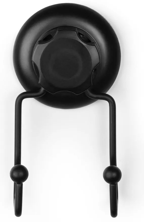Bestlock Black fekete öntapadós dupla fali akasztó - Compactor