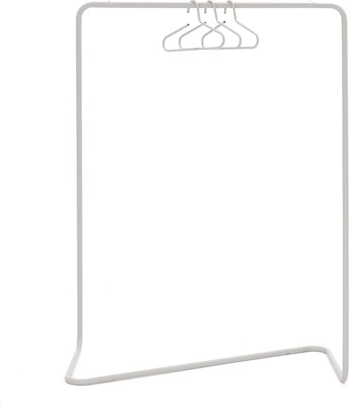 Szürkésbarna acél ruhatartó állvány 118x160x57 cm Hang-On – Spinder Design