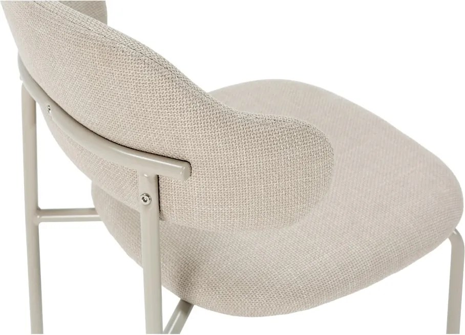 Krémszínű étkezőszék szett 4 db-os Adriel – Marckeric