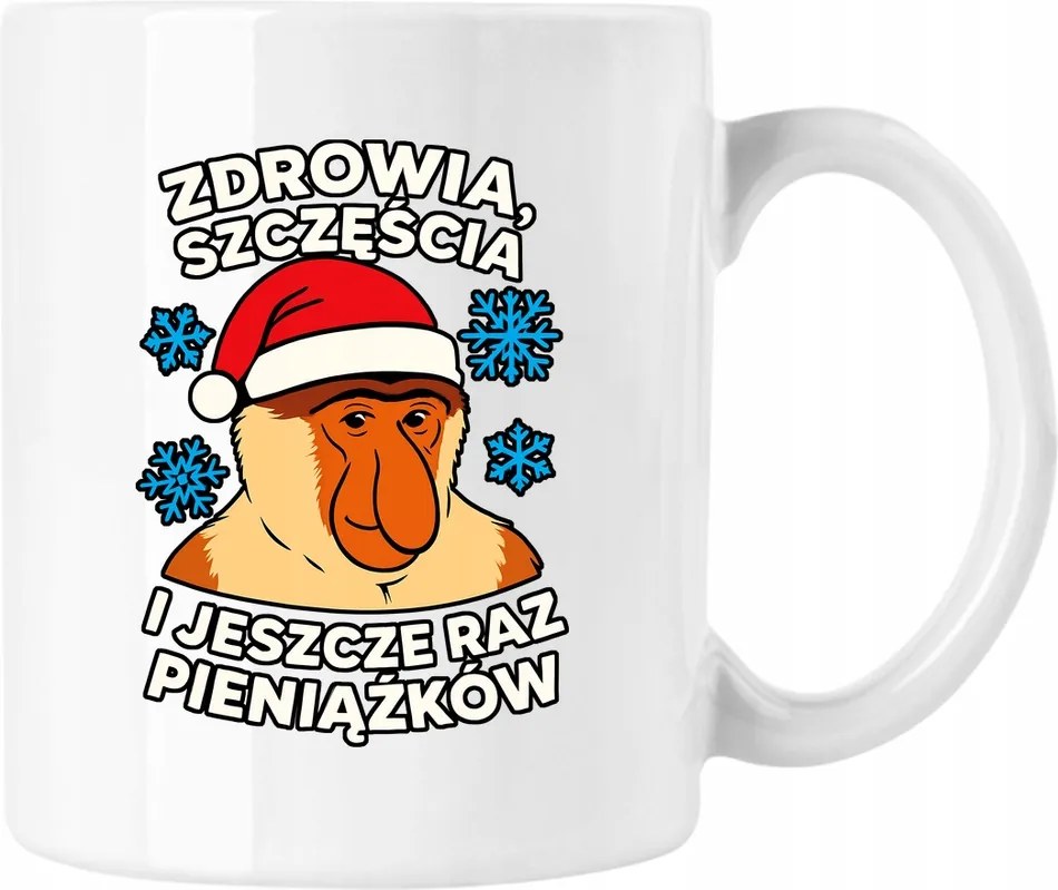 Bögre Karácsonyi Kívánság Pénz Fehér 330ml