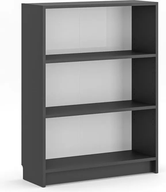 Könyvespolc, antracit, 80 cm – Bili3
