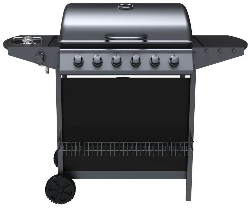 Tepro 3309 Hampton gázgrill, 6 égő, 123 x 55 x 98cm