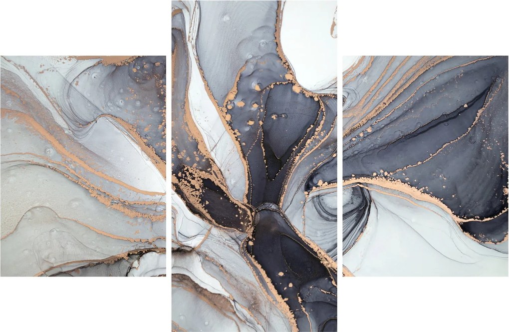 Kép - Szürke márvány (90x60 cm)