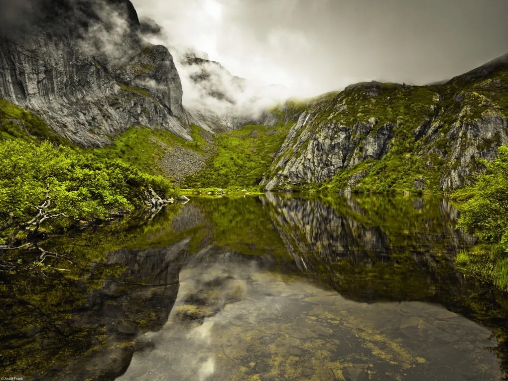 Poszter 40x30cm Norvég fjord 8, Assaf Frank
