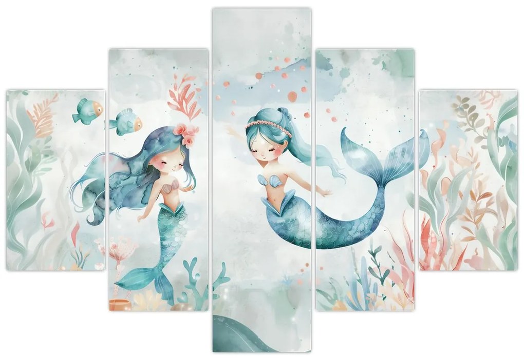 Kép - Sellők (150x105 cm)