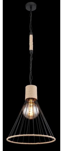 Globo 15676H1 - Csillár láncon HALIA 1xE27/60W/230V