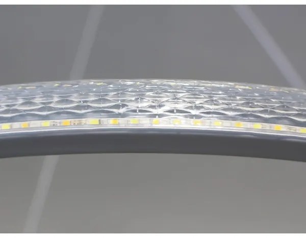 LED fényerőszabályozható, kábelre függesztett csillár LED/55W/230V 3000-6500K átm. 60 cm + távirányító