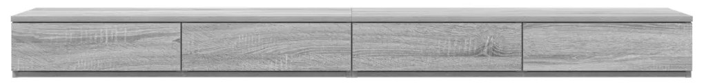 Ágyfiókok fiókkal Szürke sonoma 180 x 36.5 x 16.5 cm Faanyag