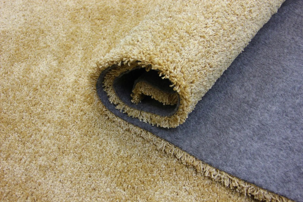 Shaggy Puha Mosható Szőnyeg Arany 160X230