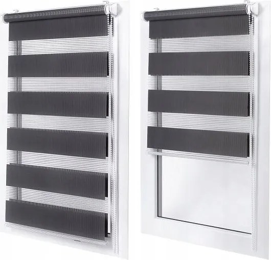 Roló Éjjel-nappal 50x150 CM Feszítővel Gyors Szerelés Non-invazív