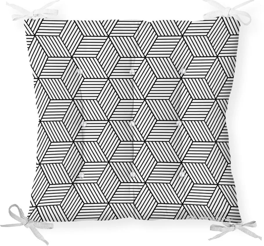 CrisCros pamut keverék székpárna, 40 x 40 cm - Minimalist Cushion Covers