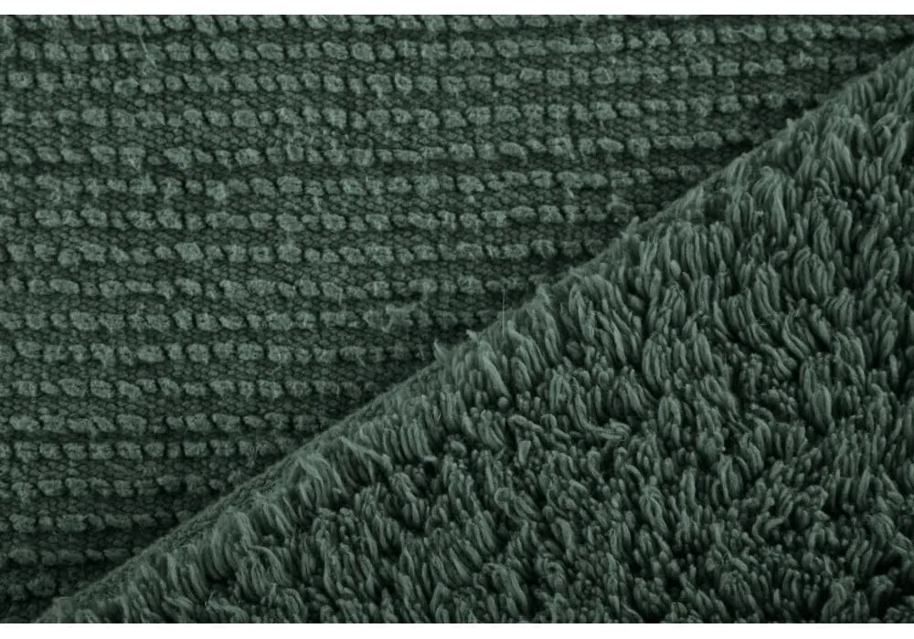 Sötétzöld fürdőszobai kilépő 100x60 cm Riva - Tiseco Home Studio