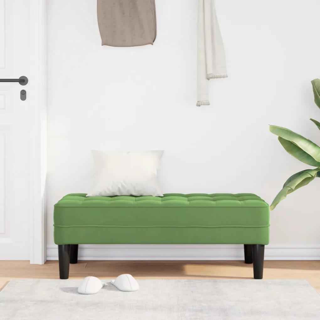 Pad Zöld 113x57x39 cm Velúr