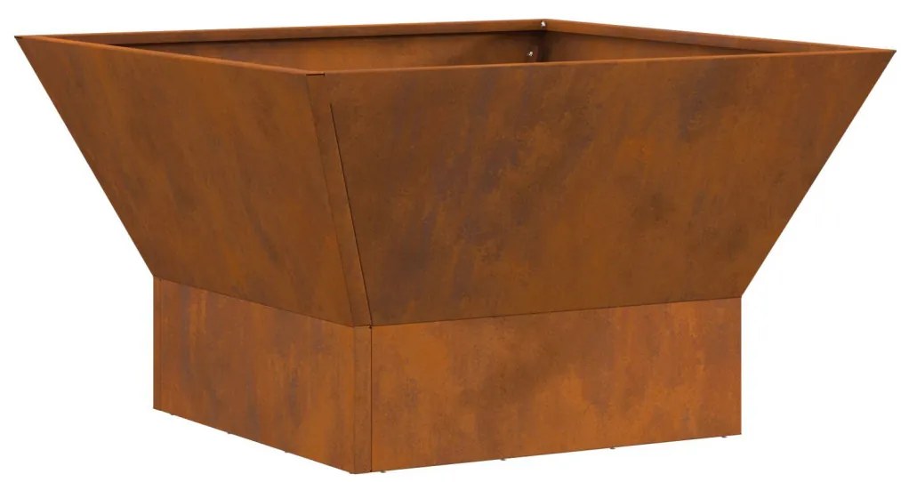 Tűzrakó Barna 60 x 60 x 35 cm Acél