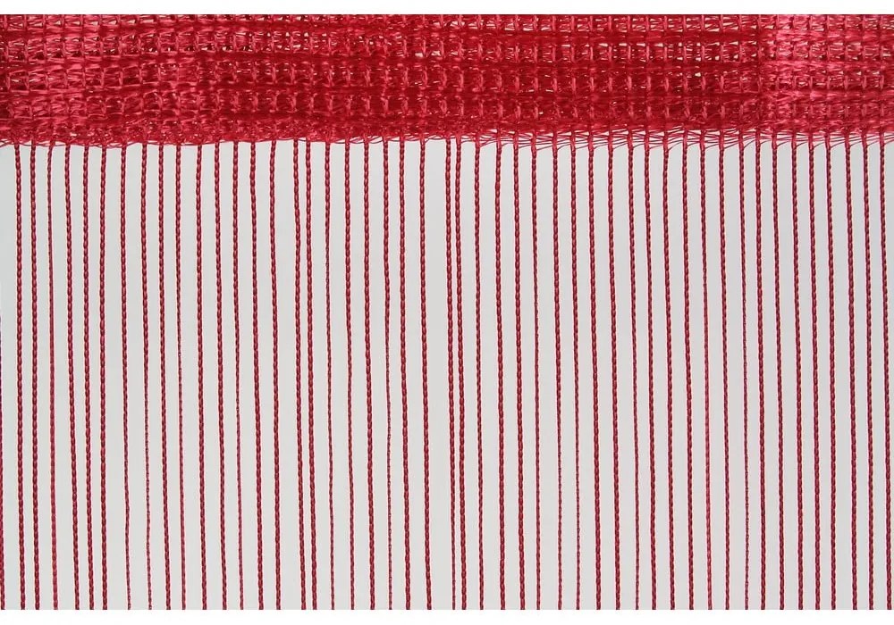 Piros függöny ajtóra 100x200 cm String – Mendola Fabrics