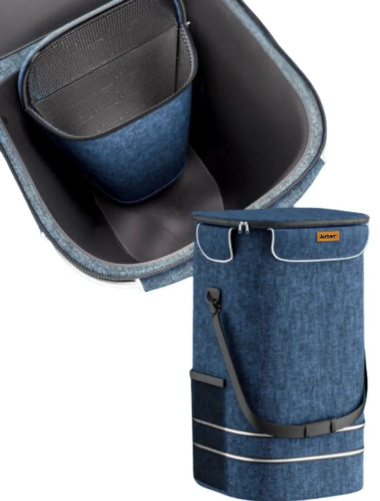 EASY bevásárlótáska kerekekkel, 50l, kék Jurhan