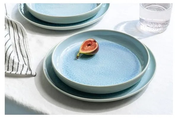 Like Crafted 4 db-os türkiz porcelán tányér készlet - Villeroy & Boch