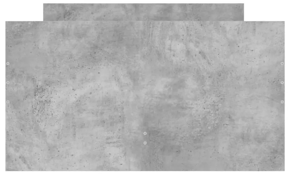 betonszürke ágykeret fiókokkal 90x190 cm
