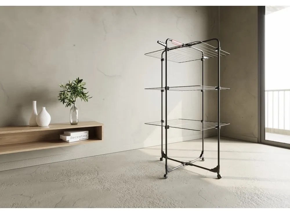 Fekete ruhaszárító 30 m Mixer 3 – Vileda