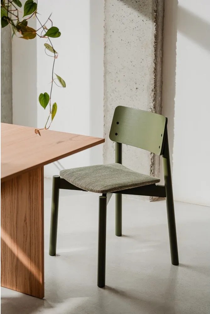Zöld rakásolható étkezőszék Wem – noo.ma