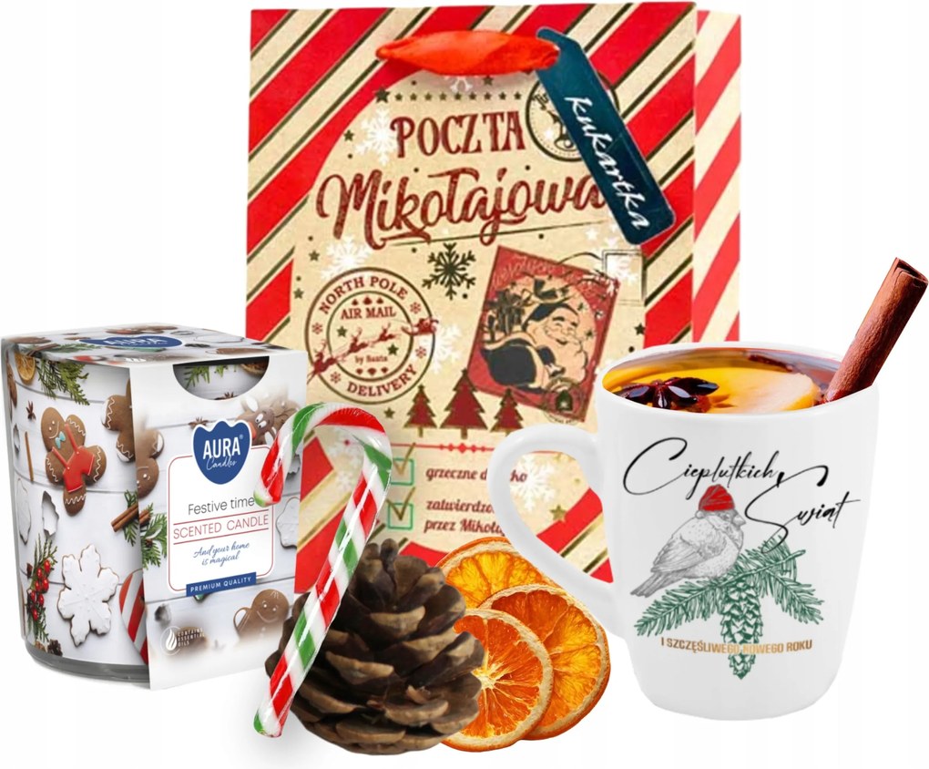 Mikulás Ajándék Karácsony Neki Ajándék Szett Bögre