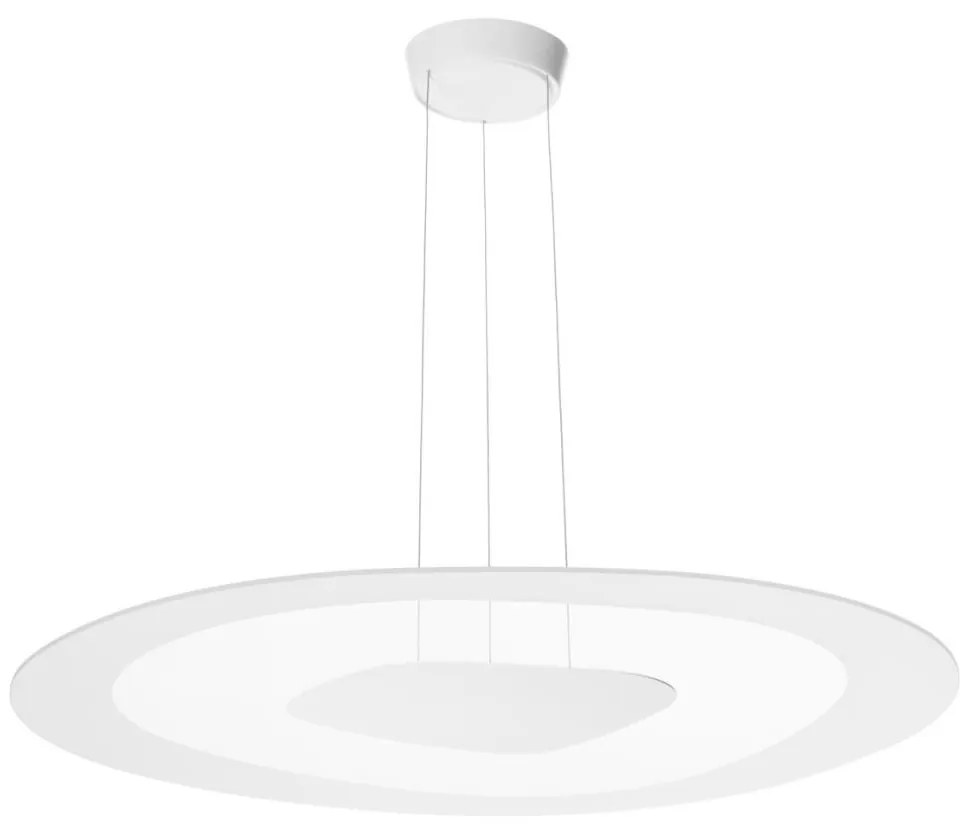 Linea Light 90349 - LED Csillár zsinóron ANTIGUA LED/46W/230V 80,8 cm CRI 90 fehér