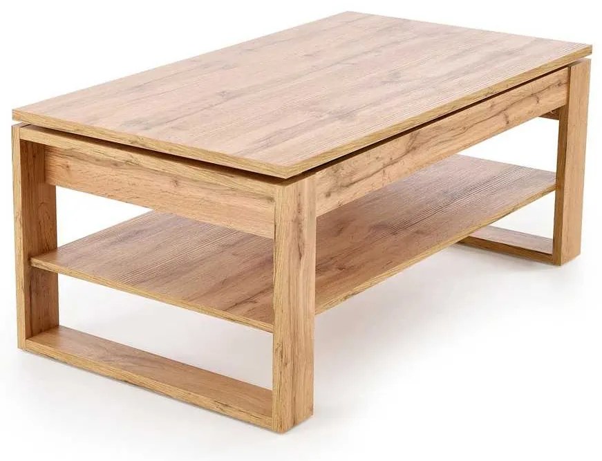 Osiris dohányzóasztal, artisan tölgy