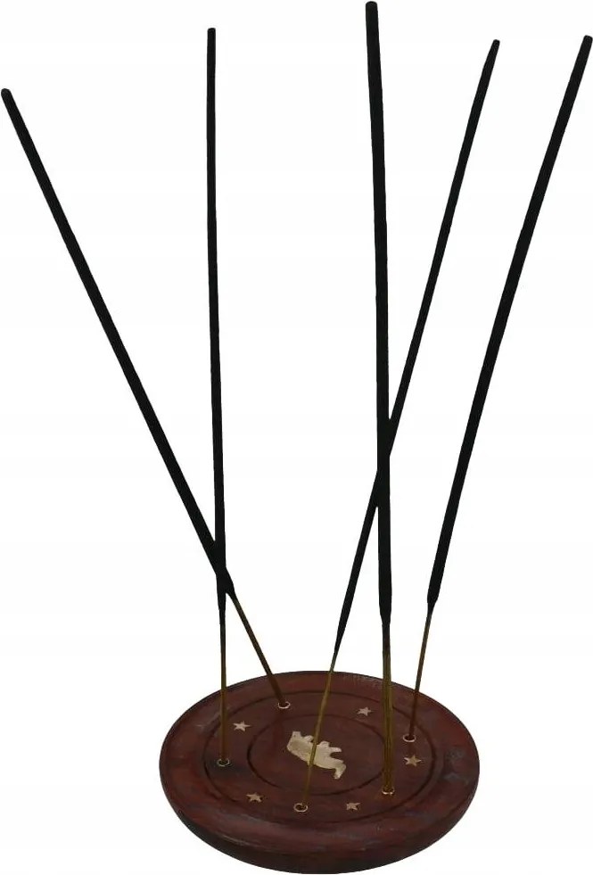 Kerek fa füstölőtartó állvány 9,5 cm