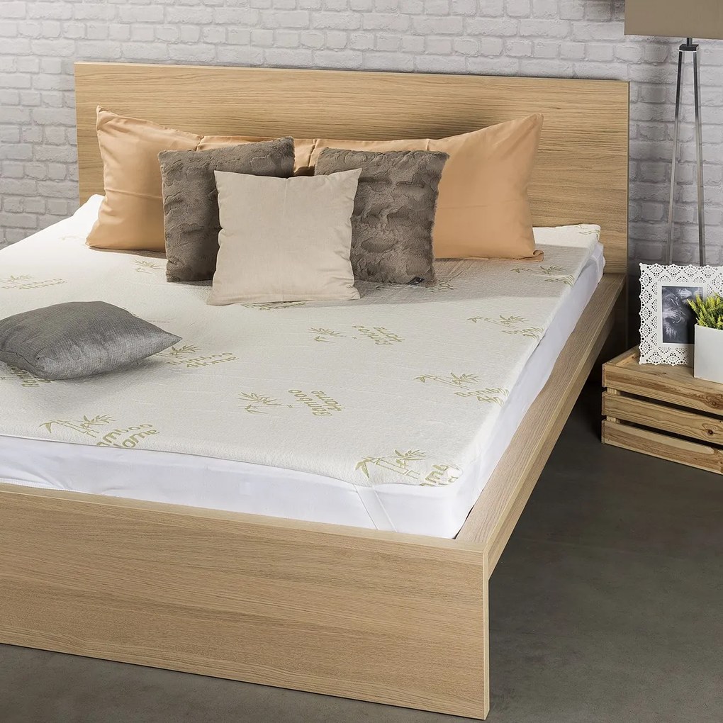 4Home Bamboo fedőmatrac, 90 x 200 cm