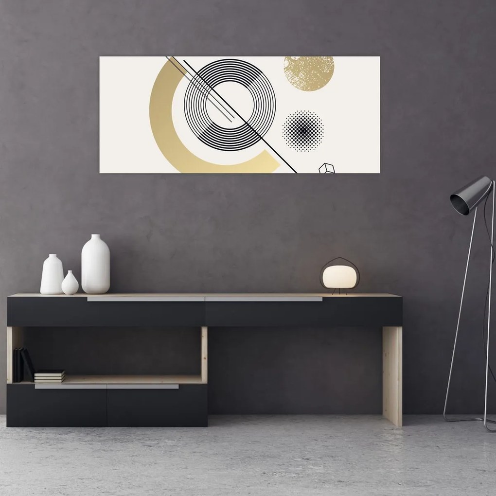 Kép - Geometriai formák N⁰2 (120x50 cm)