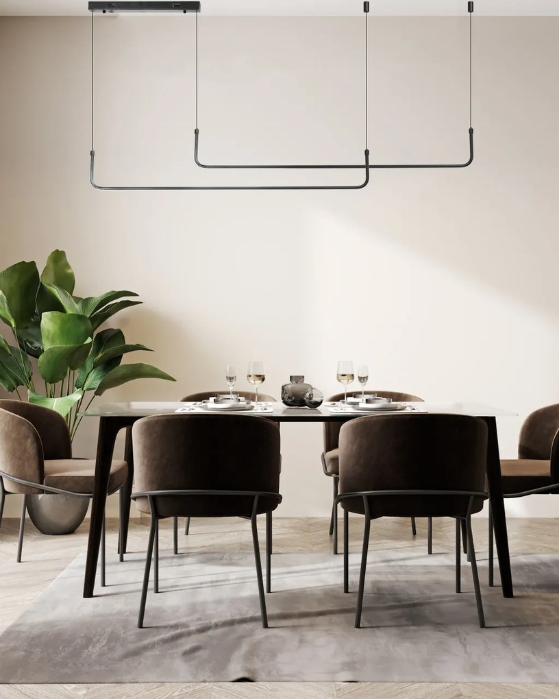 AZZARDO 5445 MARIO Modern Led Függesztett Lámpa LED IP20